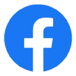 round facebook logo